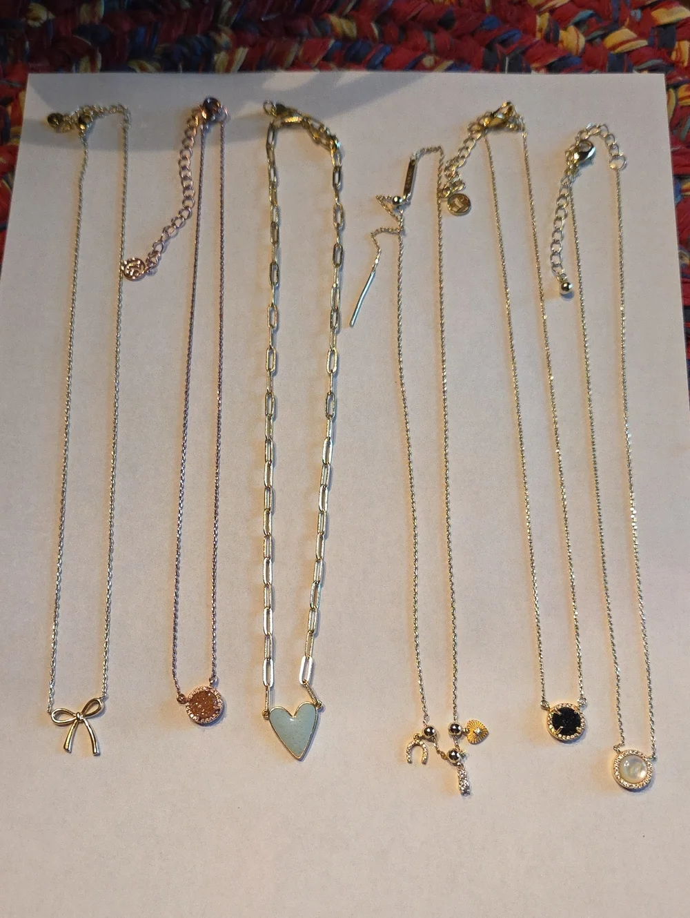 Gold-Tone Heart & Charm Necklace Collection - Women Jewelry